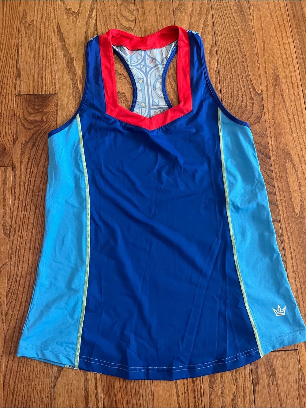 Crowned Athletics Fairest Heart Flow Tank